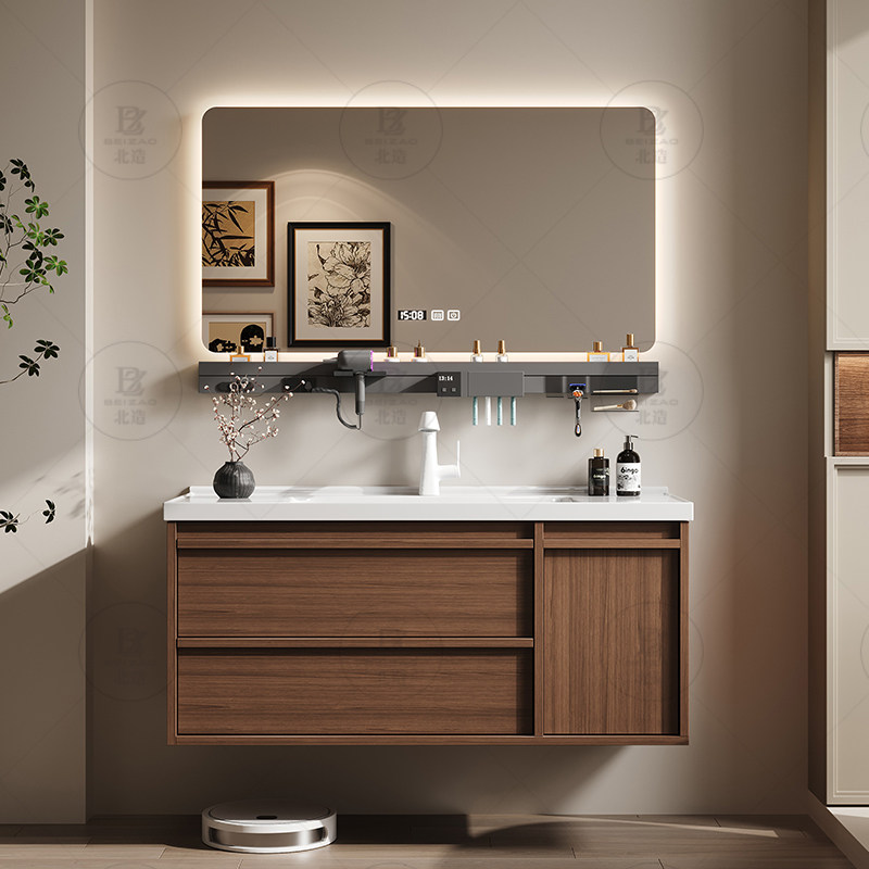 Luxury Skin Care - Mobiletto di Lusso in Legno con