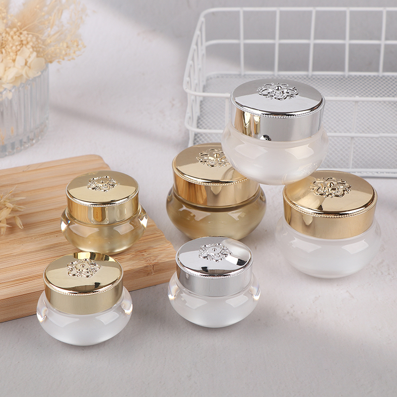 Luxury Skin Care - Vasetti Vuoti in Acrilico per Crema