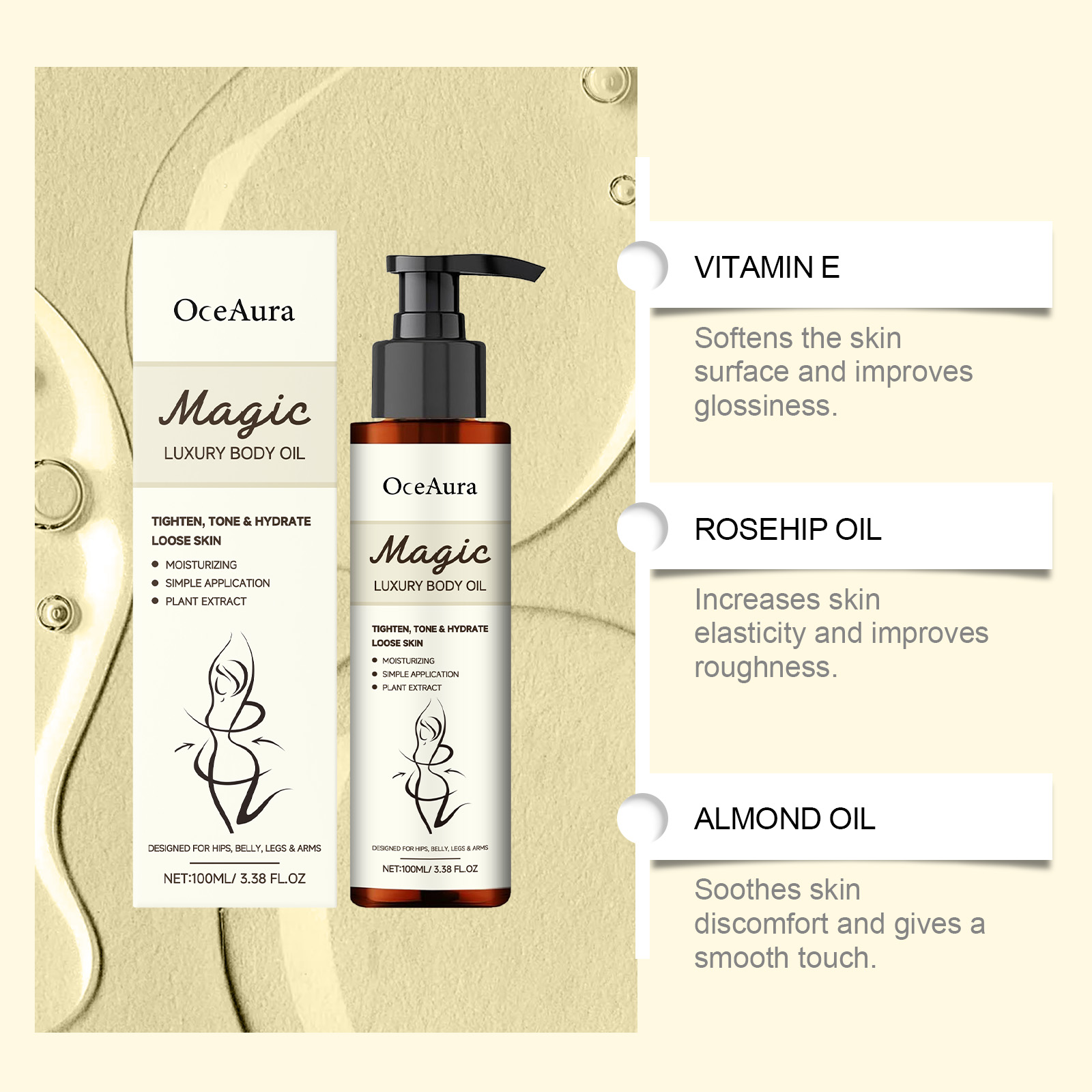 Olio Corpo Magico di Lusso, Id - Luxury Skin Care recensione e prezzo